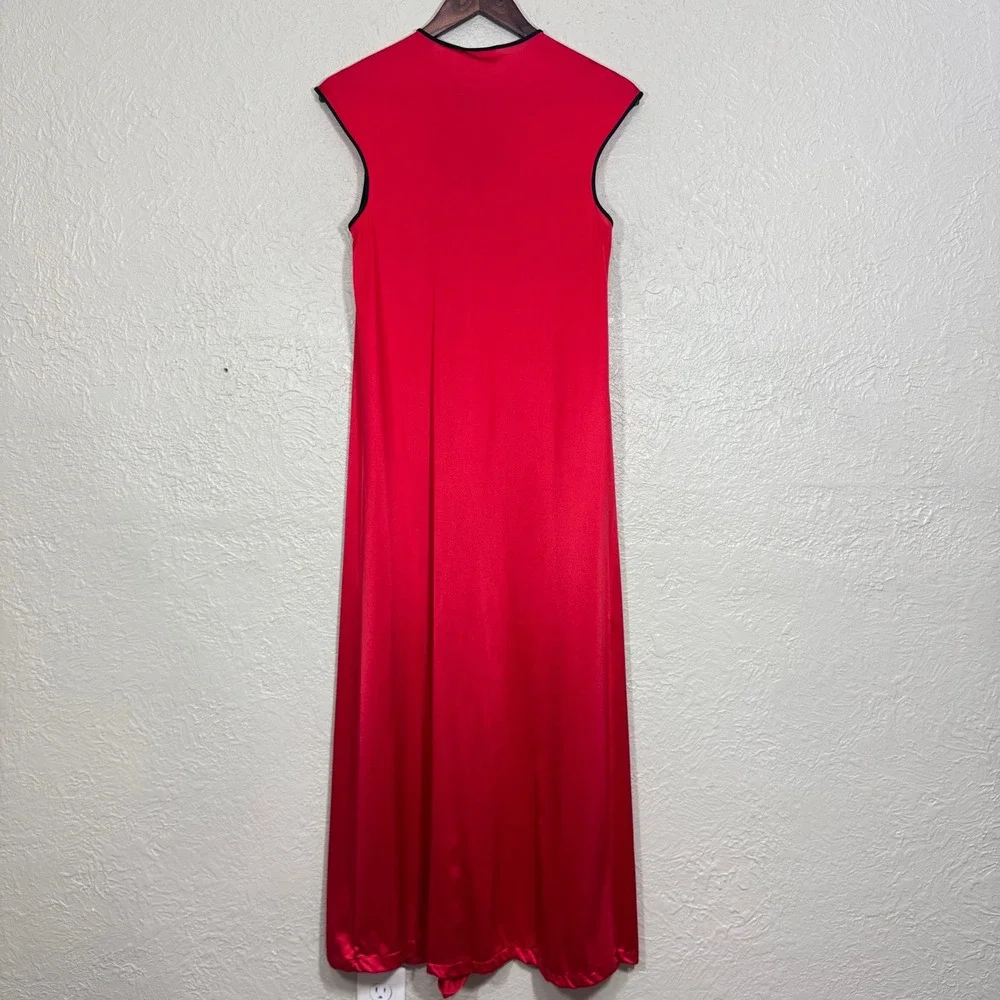 Vtg 80s Nightgown Small Collectibles by JCPenny Embroidery Cottage Asian USA 90s - Picture 5 of 10